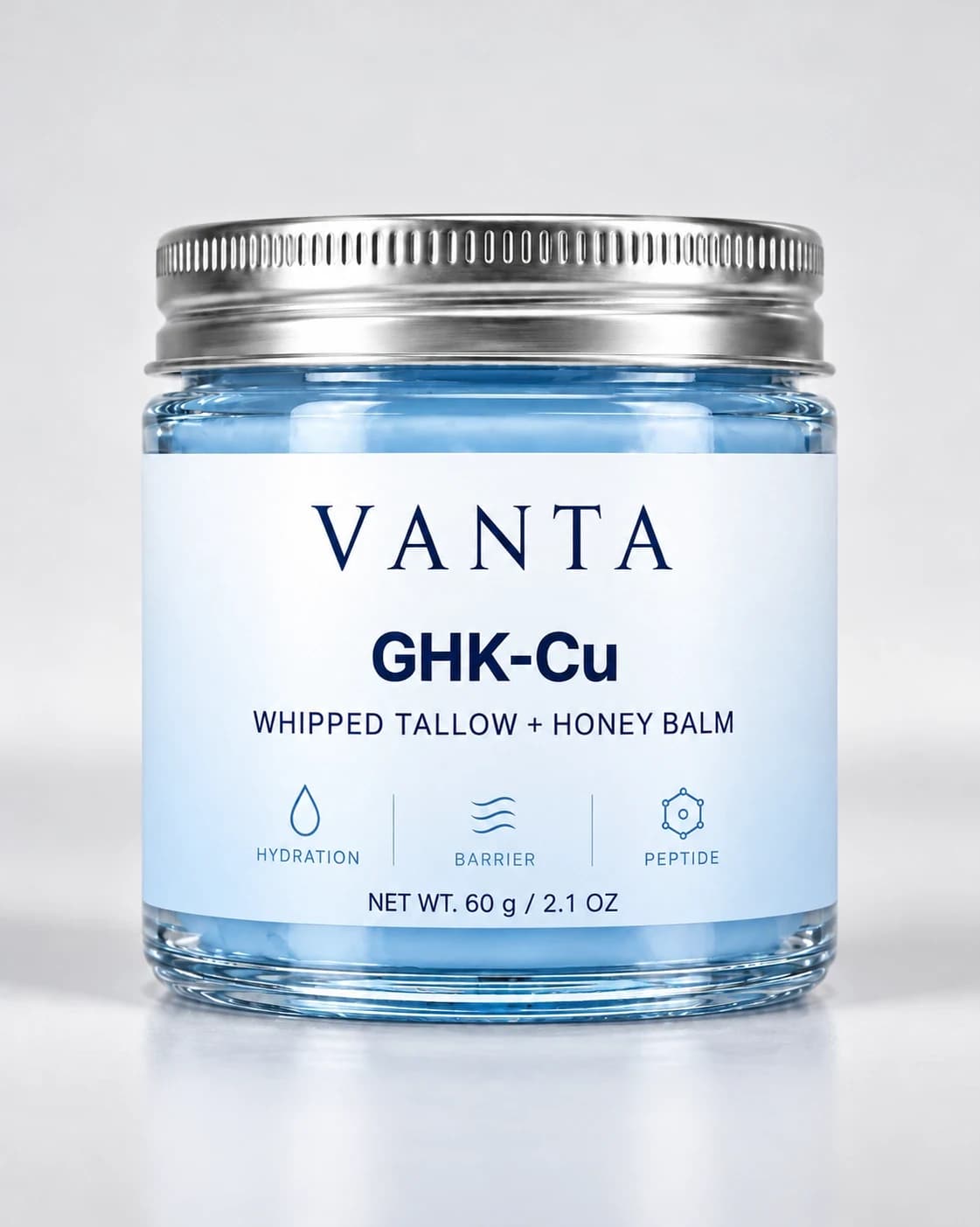 GHK-Cu Whipped Tallow + Honey Balm