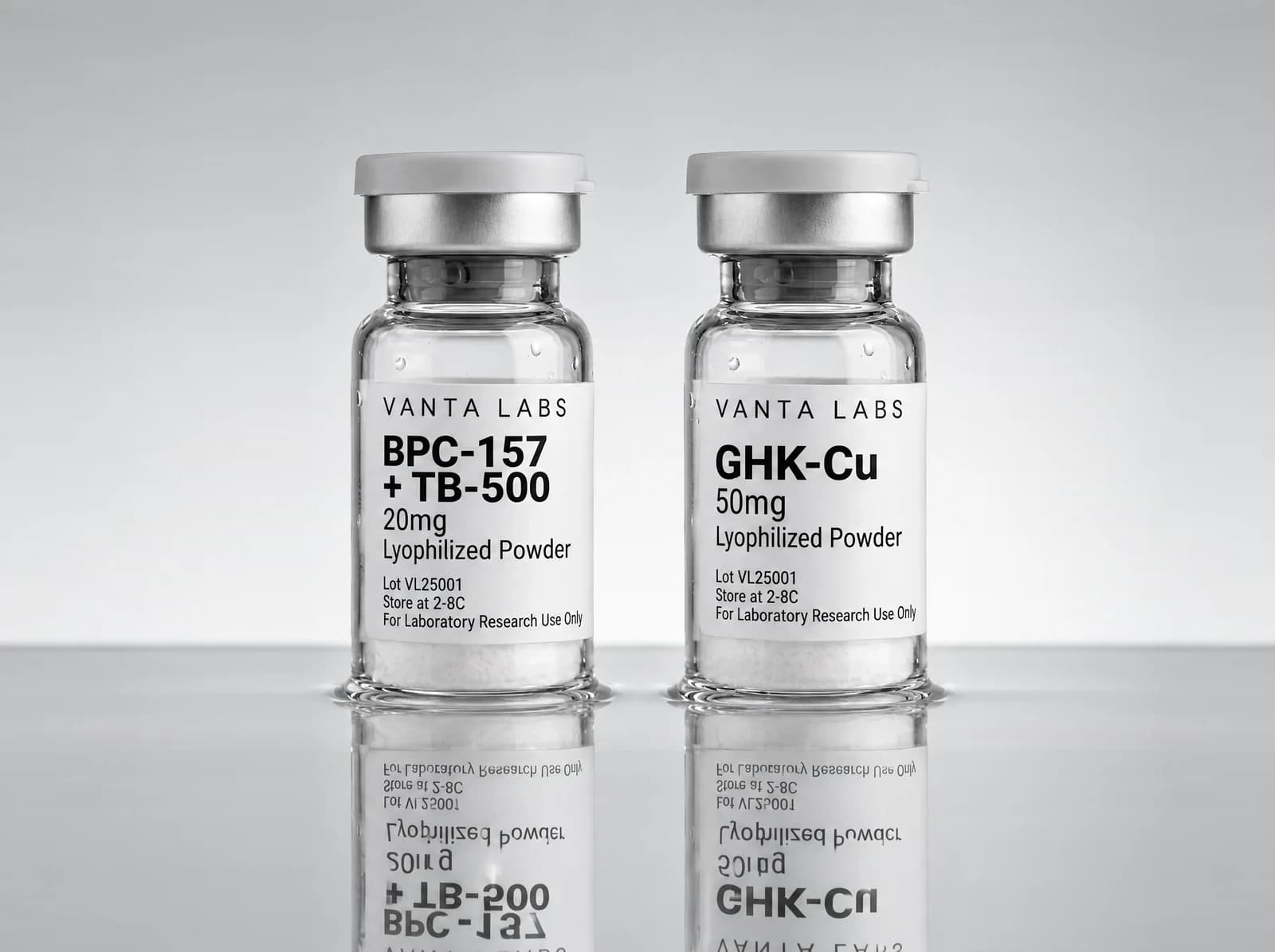 BPC-157/TB-500 + GHK-Cu: GHK-Cu, BPC-157 + TB-500