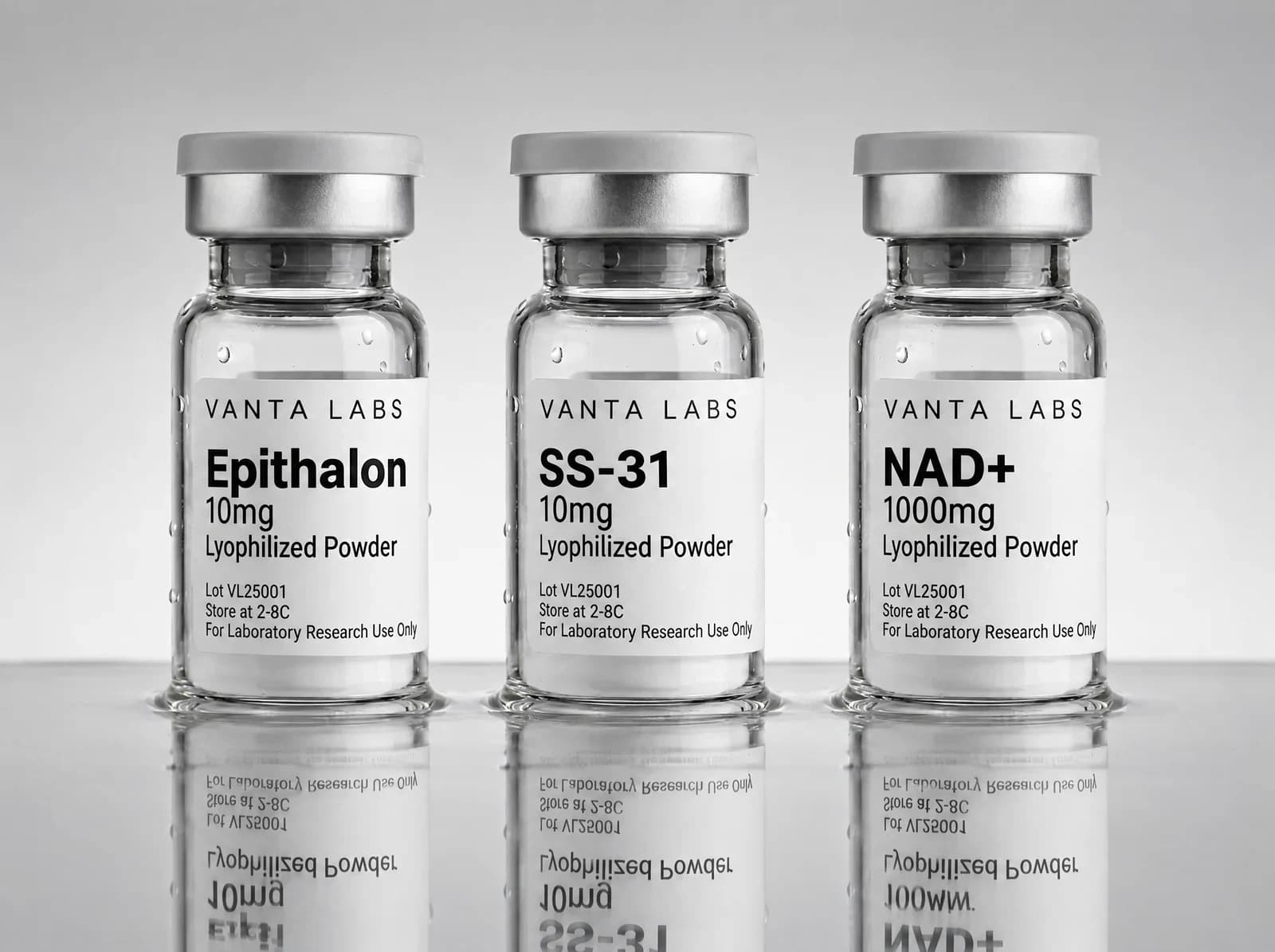 Epithalon + SS-31 + NAD+: Epithalon, SS-31, NAD+